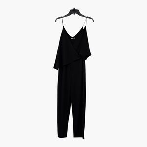 Zara Elegant Sleeveless Asymmetrical Jumpsuit in Black Women’s Size S